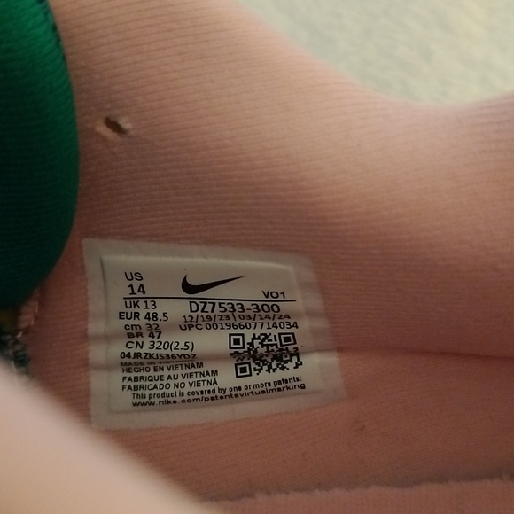 Nike Giannis Immortality 3 The Hard Way Shoes Men's 14 NWOT - Picture 5 of 6